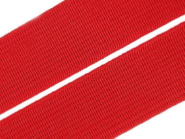 Gummiband Rot 2 cm Breite